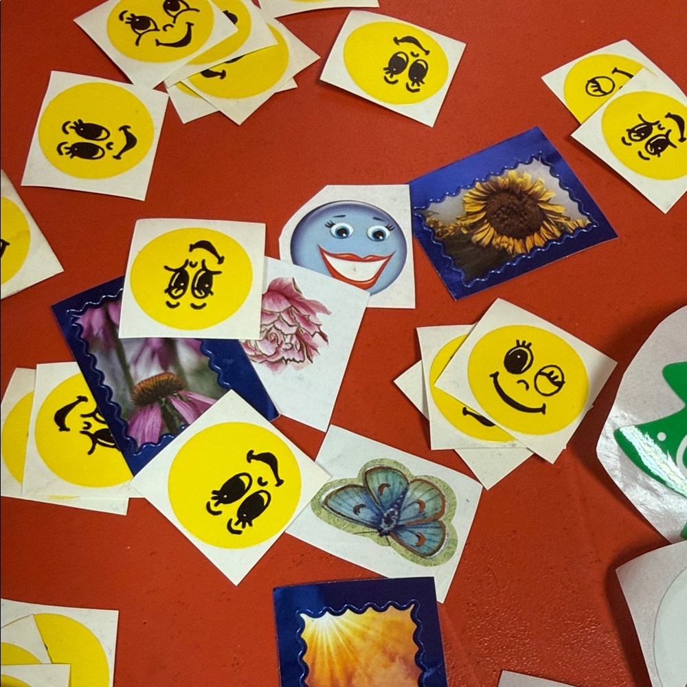Assorted Smiley and Holiday Sticker Set - Picture 5 of 5